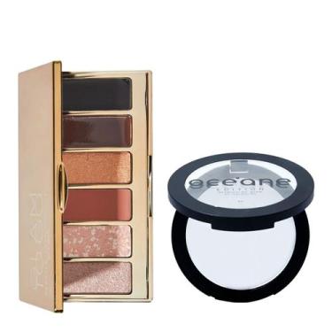 Imagem de Kit Océane Retouch My Glam Pó Compacto Translúcido e Nádia Tambasco By