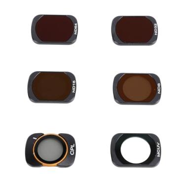 Imagem de Conjunto de Filtros Magnéticos ND CPL MCUV, 6 Pacotes ND8 ND16 ND32 ND64 Polarizadores e Filtros UV Com Estojo de Armazenamento para OSMO Pocket 3, Compatível Com Action Camera