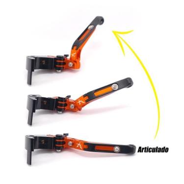 Imagem de Manete Esportivo Extensível Moto Buell Ulysses Xb12x Xt Xb12 Xb9 - Sem