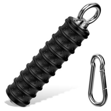 Imagem de Anobeyi Cabo de fixação LAT Pulldown para máquina, alça de exercício de tríceps academia fitness acessório de corda de cabo de aderência única, barras de puxar para baixo fixação de polia para