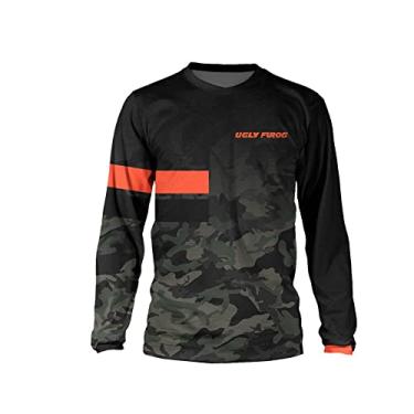 Imagem de UGLY FROG Camisa masculina 2025 de manga comprida Downhill para ciclismo e motocross, roupas de mountain bike