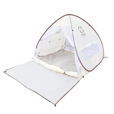Imagem de S'more Barraca de praia Colline para 2 pessoas, leve e fácil de montar, barraca instantânea com proteção UV, abrigo de sombra portátil rápido UFP 30+ para praia, piquenique, quintal, festivais