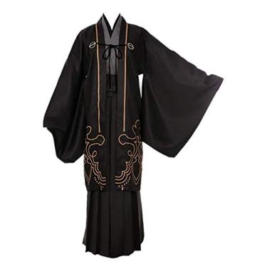 Imagem de NieR Automata Yorha No. 9 Tipo S 9S Cosplay Fantasia Quimono Uniforme Halloween Conjunto Completo, Masculino, G