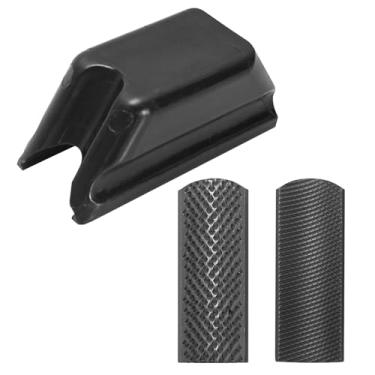 Imagem de LIDSCURA Ferramenta de aparar casco de lixa de raspa Farrier, com dentes grossos e finos para o reparo de cascos de pônei, cascos de cabra, cascos de cavalo, cascos de porco e outros cascos de animais