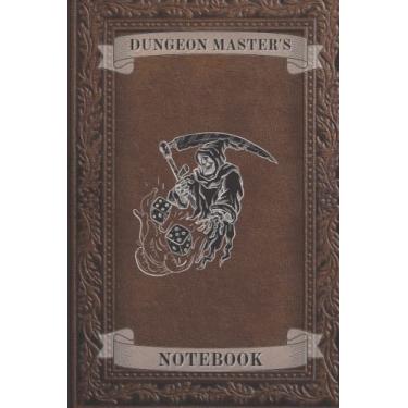 Imagem de Dungeon Master's Notebook: Fantasy Themed Roleplay Notebook/Journal suitable for most DnD Style Systems
