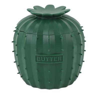 Imagem de Crock de Manteiga de Silicone de Qualidade Alimentar, Design Destacável, Servidor de Manteiga Resistente Ao Calor Com Tampa de Vedação, Linha de água Visível, Fácil Acesso para