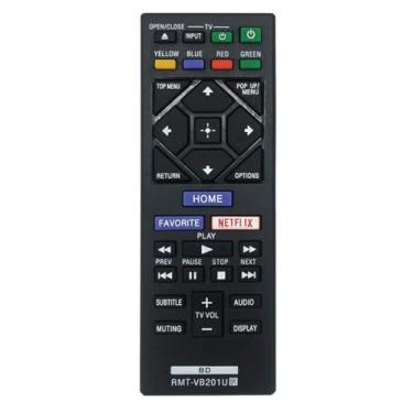 Imagem de Controle remoto de substituição RMT-VB201U para leitor de DVD Sony Blu-ray BDP-S1700CA BDP-S3700