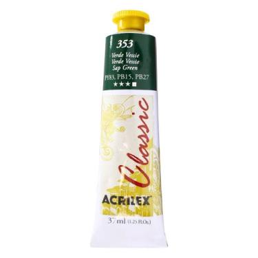 Imagem de Tinta Oleo Tela Colors Classics Acrilex 37ml Escolha A Cor, 353 - VERD