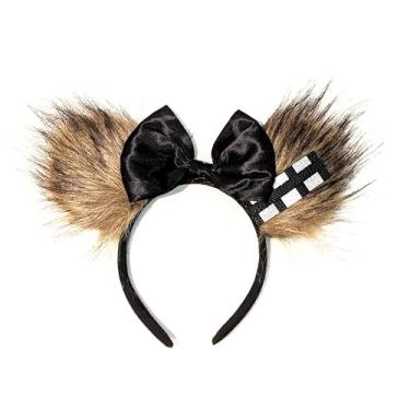 Imagem de CLGIFT Star Wars Ears, Black Mouse Ears, Darth Vader, Mickey Mouse Ears (Chewbacca)
