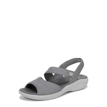 Imagem de Bzees For Lifestride Sandália feminina alegre, Grafite, 9 Wide