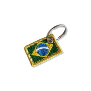 Imagem de BP0403-031 Bandeira Brasil Patch Bordado 3,8x2,5cm - BR44