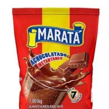 Imagem de Achocolatado Em Pó Maratá 1kg - Pacote com 10 Und