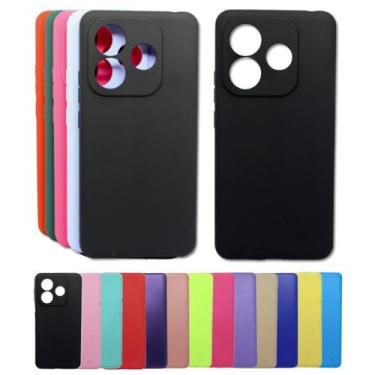Imagem de Capa Aveludada Proteção Para Redmi Note 14 5g Silicone - Mustangshop, 
