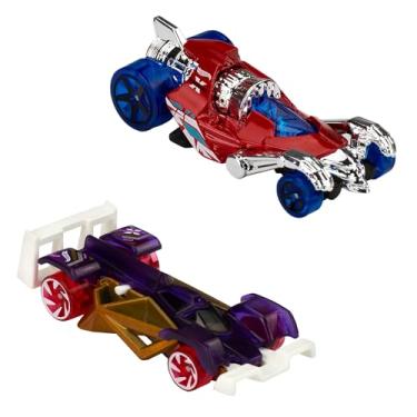 Imagem de Hot Wheels Diecast Veículo de Brinquedo Pacote Surpresa 2 Carros para crianças a partir de 3 anos