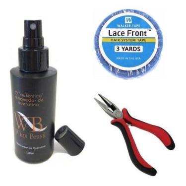 Imagem de Alicate Para Mega Hair, Fita Adesiva Dupla Face 3m Removedor - MEGA HA