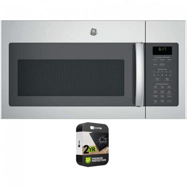 Imagem de Micro ondas JVM6175YKFS de Bancada 48 Litros Multifuncional de Aço Inoxidável, 1000W, 110v, GE E99JVM6175YKFS, Prateado