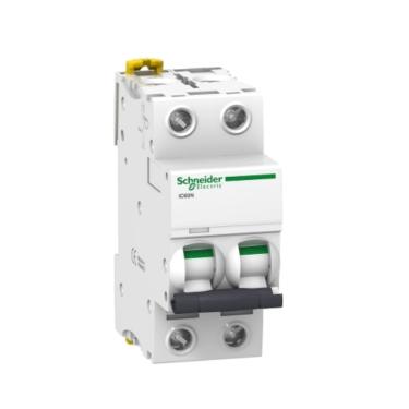 Imagem de Disjuntor Din Bipolar 20A C 220V 60Ka Acti9 Schneider Electric