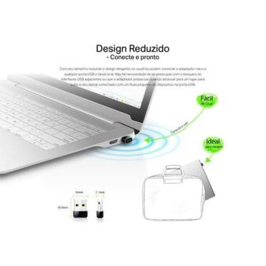 Imagem de Adaptador Wireless Pc E Note Tp Link Tl-Wn725N 150Mbps - Tp-link