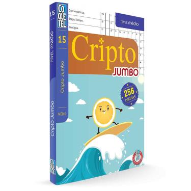 Imagem de Livro Coquetel Jumbo Cripto nível médio Ed 15