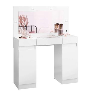 Imagem de Penteadeira com Espelho Camarim Studio Branca