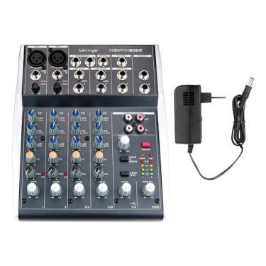 Imagem de Mesa De Som Behringer Xenyx 802S Bivolt 8 Canais Com USB Tipo B Para pc, Dispositivos Móveis E xlr, P10 E rca