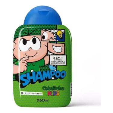 Imagem de Cia da Natureza Cebolinha Kids Shampoo 3 em 1 260ml
