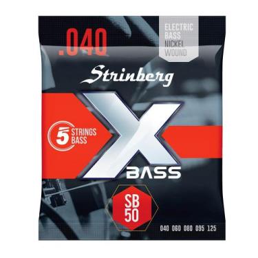 Imagem de Encordoamento para Contrabaixo Strinberg SB-50 de 5 Cordas 0.040, Elec