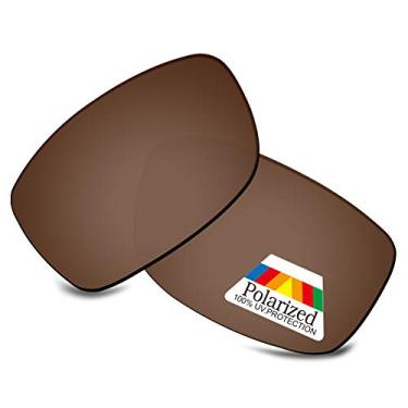 Imagem de Bwake Lentes de reposição para óculos de sol Costa Del Mar Isabela 06S9043 - marrom canela polarizado