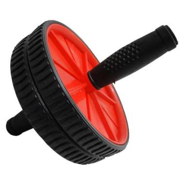 Imagem de Rodas Abdominais AB WHEEL Colorido com Tapete CBR01068 - COMMERCE BRAS