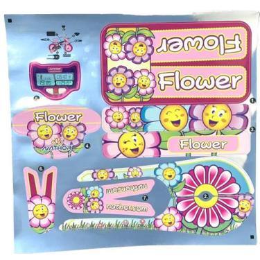 Imagem de Adesivo para bicicleta aro 12 - nathor