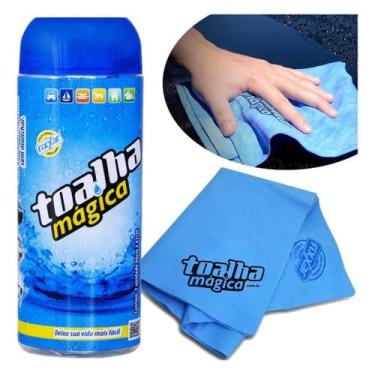 Imagem de Toalha Mágica Original Pano Multiuso Alta Absorção PVA Enxugar Secar C