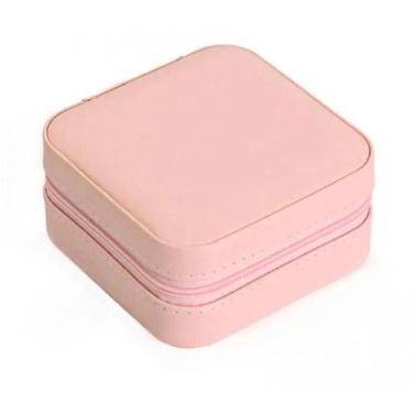 Imagem de Mini Porta Jóias Organizador Viagem Maleta Caixa C/ Zíper - Vulkan Kro