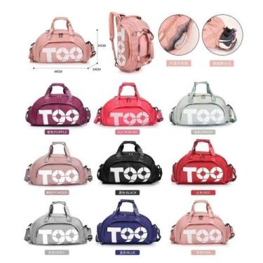 Imagem de Bolsa Mala Esportiva Mochila Costa Transversal Fitness Treino Futebol 