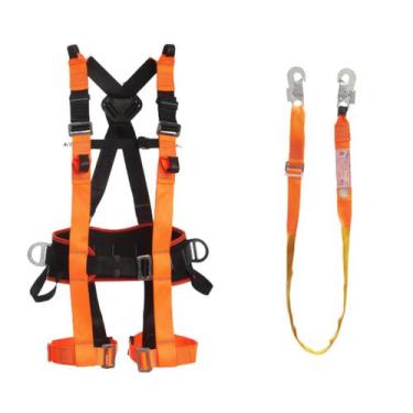 Imagem de Kit Cinto de Segurança Abdominal 7 pontos com Talabarte de Posicioname