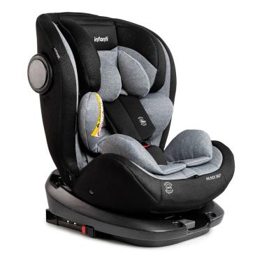Imagem de Cadeirinha P/ Carro Mundi Isofix 360° Infanti - Cinza