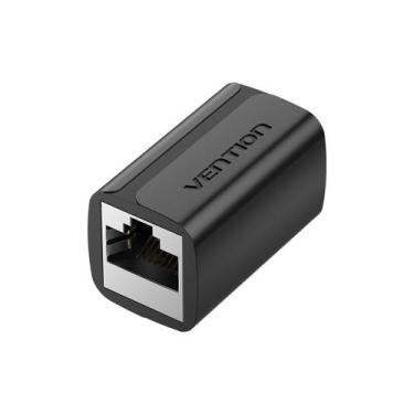 Imagem de Adaptador Emenda Cabo de Rede Cat7 Conector RJ45 10Gbps - Bbacomercio