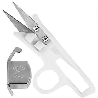 Imagem de Tesoura De Tecelao De Inox Arremate 4'' Vermelho - NoBrand