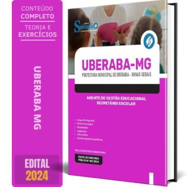 Imagem de Apostila Prefeitura Uberaba Mg 2024 Agente Gestão - Editora Solucao