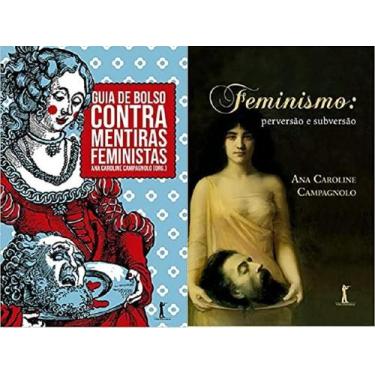 Imagem de Kit 2 Livros Guia Bolso Contra Mentiras Feministas + - VIDE EDITORIAL