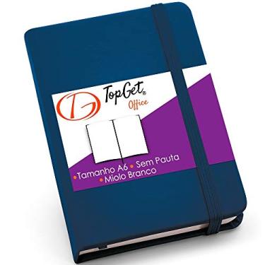 Imagem de Caderneta de Anotações 9x14cm 80 Folhas Sem Pauta (Azul)