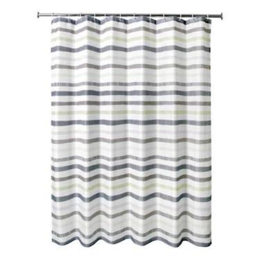 Imagem de Cortina De Banho Caribe 12G 180X180 Cm - Just Home Collection