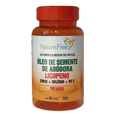 Imagem de Óleo de semente de abóbora com Licopeno + (ZINCO + SELÊNIO + VIT.E) 60