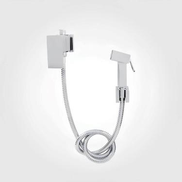 Imagem de Ducha higiênica cromada com derivação Flaunt Perflex