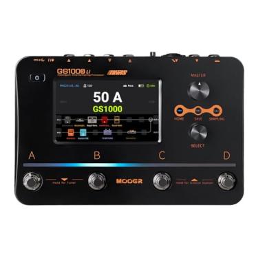 Imagem de MOOER Processador Multiefeitos Para Guitarra Gs1000 Li, Amplificador Com Amostragem De Cadeias Efeitos Duplos, Entrada Microfone Xlr, Tela Sensível Ao Toque E Mais 350 Efeitos, Pedal Elétrico 120 Co