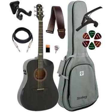 Imagem de Violão Strinberg Galaxy Sd301-hcr Tos Com Bag + Acessórios