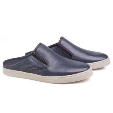 Imagem de Tênis Mule Rafarillo Masculino  Couro Liso Conforto Casual-Masculino