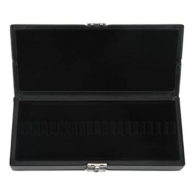 Imagem de A caixa de armazenamento de 2 camadas Professional de 2 camadas VOMEKO possui 40 REEDs, couro PU com design anti -perda de forro macio para oboé, acessórios de saxofone de