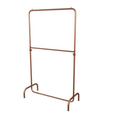 Imagem de Arara  Dupla De Roupa Cabideiro De Chão 80CM - Loja- Closets