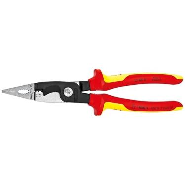 Imagem de KNIPEX - 13 88 8 US Knipex Tools LP - 13888US Alicate de instalação elétrica vermelho/amarelo