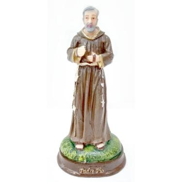 Imagem de Imagem De São Padre Pio 15 Cm Resina